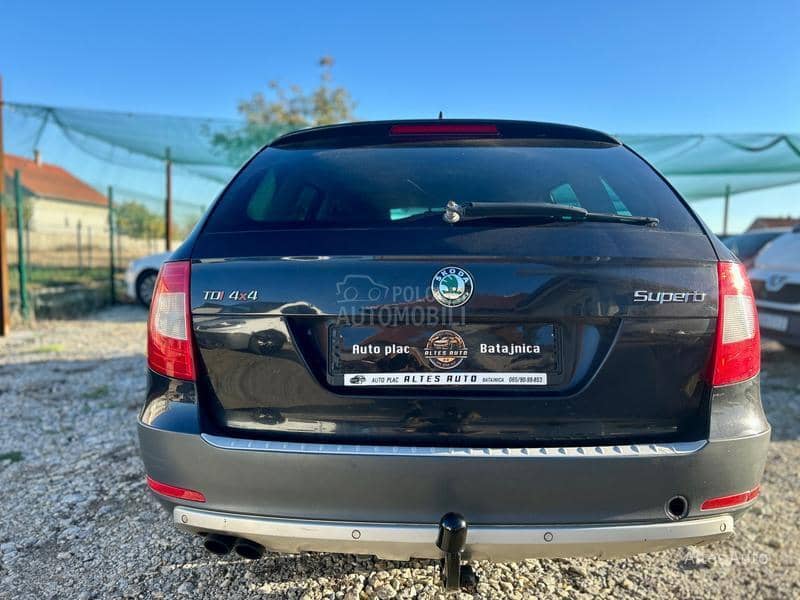 Škoda Superb SCOUT 2.0TDI DSG 4x4