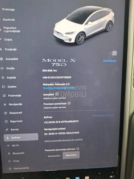 Tesla Model X Tesla X 75D