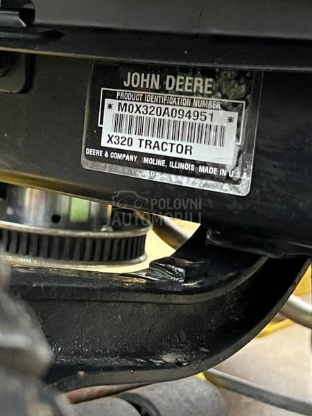 John Deere X320