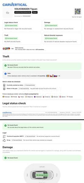 Volkswagen Tiguan SOUND