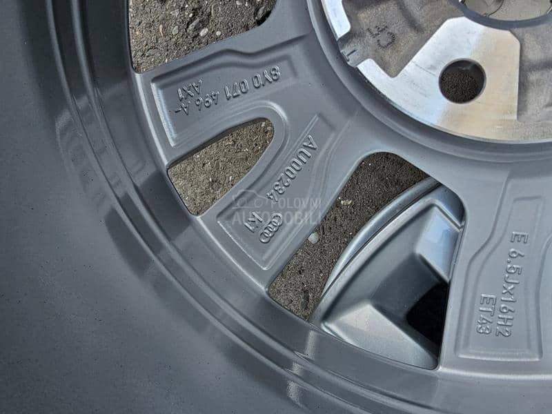 Aluminijumske felne ORG AUDI SEAT ŠKODA 16" 5 x 112