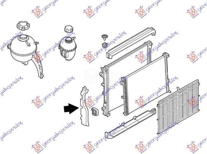 NOSAC HLADNJAKA VERTIKALNI PLA