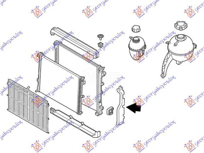 NOSAC HLADNJAKA VERTIKALNI PLA