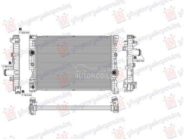 HLADNJAK MOTORA 2.0/3.0 DIZEL za BMW X5 od 2023. do 2025. god.