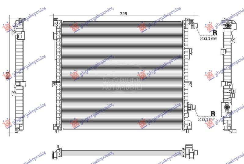 HLADNJAK MOTORA DODATNI 2.0/3.