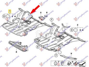 ZASTITA MOTORA (CABRIO) za BMW Serija 1 od 2007. do 2013. god.