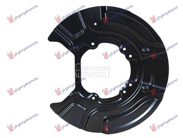 ZASTITA ZADNJEG KOCIONOG DISKA za BMW X3 od 2011. do 2014. god.