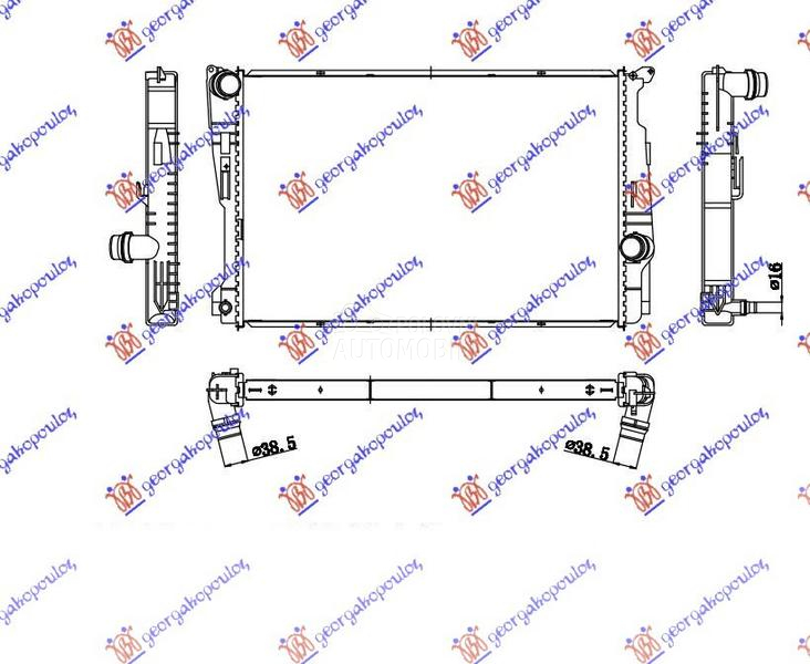 HLADNJAK MOTORA ZA SVE MODELE