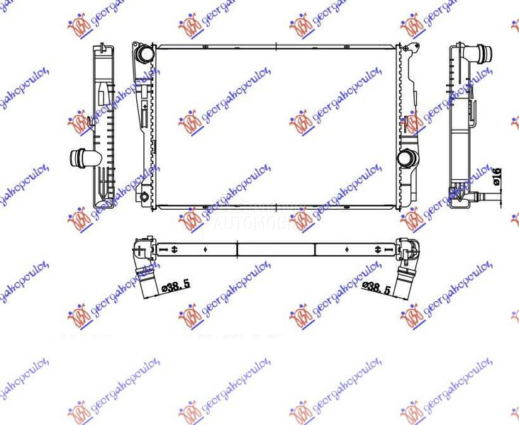 HLADNJAK MOTORA ZA SVE MODELE