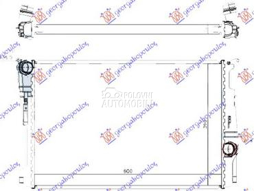 HLADNJAK MOTORA ZA SVE MODELE za BMW X3 od 2011. do 2014. god.