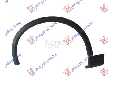 RUB PLASTICNI PREDNJEG BLATOBR za BMW X3 od 2014. do 2017. god.