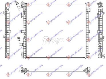 HLADNJAK MOTORA DODATNI 3.0 BE za BMW X3 od 2017. do 2021. god.