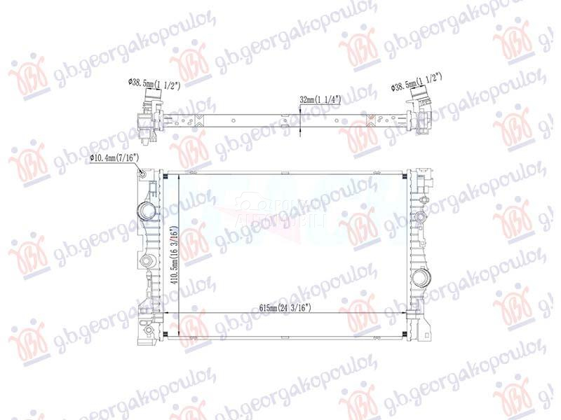 HLADNJAK MOTORA 2.0 BENZIN (MA