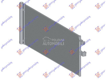 HLADNJAK KLIME DIZEL (630x400x za BMW X5 od 2018. do 2023. god.