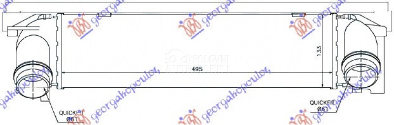 HLADNJAK INTERKULERA 1.4-1.8-2