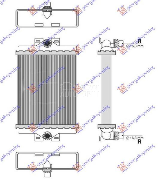 HLADNJAK MOTORA DODATNI BENZIN
