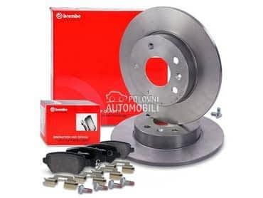 Diskovi prednji  zadnji BREMBO za Opel Adam, Vauxall, Admiral ... od 1999. do 2021. god.