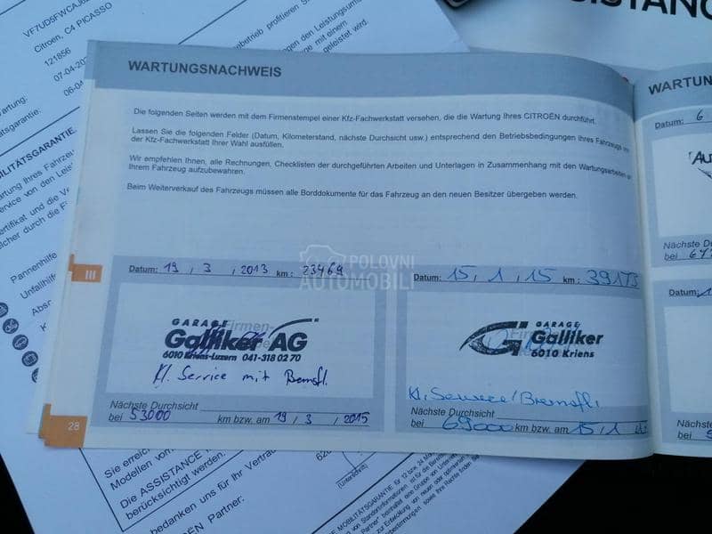 Citroen C4 Picasso 1.6i ATTRACTION CH