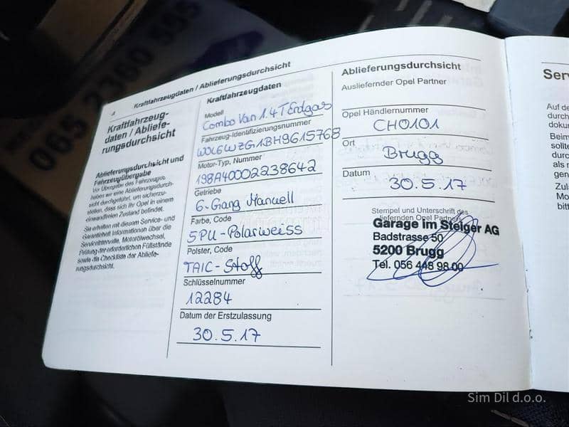 Opel Combo 1.4 METAN