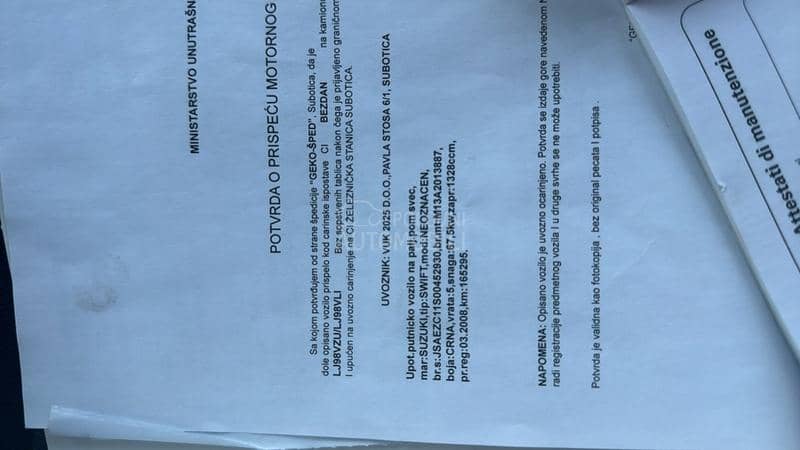 Suzuki Swift za početnika