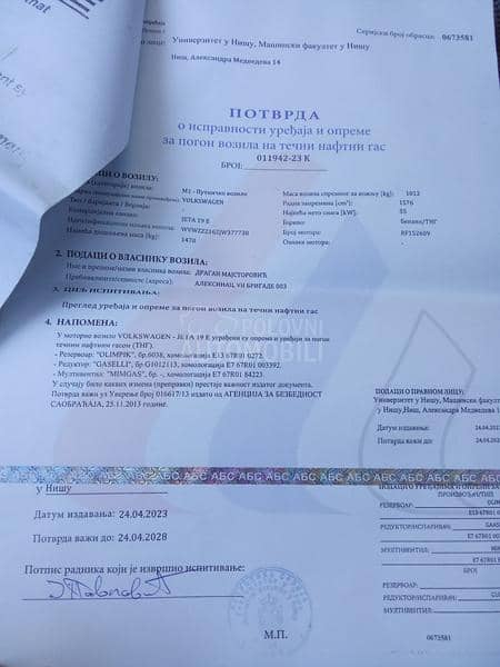 Volkswagen Jetta 1.6B