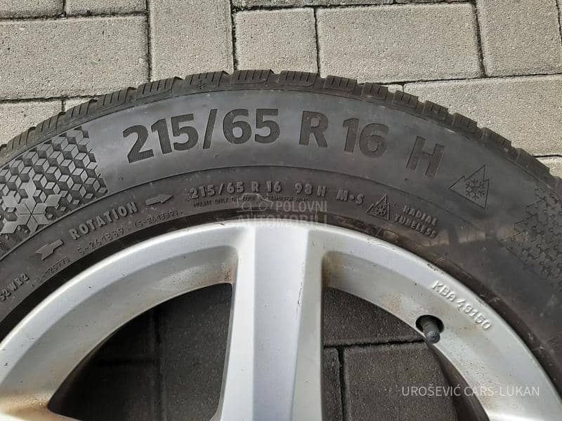 Aluminijumske felne VW Tiguan 16" 5 x 112