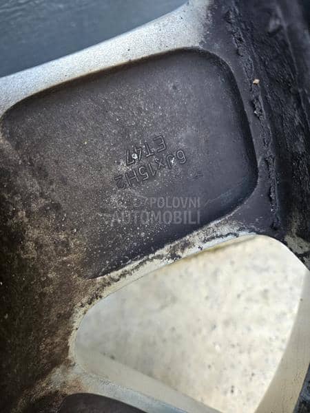 Aluminijumske felne  15" 5 x 112