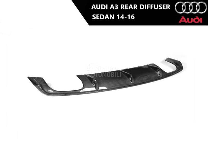 Zadnji difuzor sedan