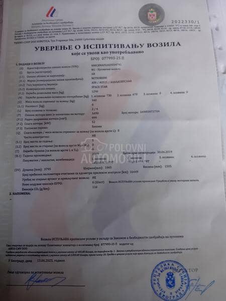 Mitsubishi Space Star 