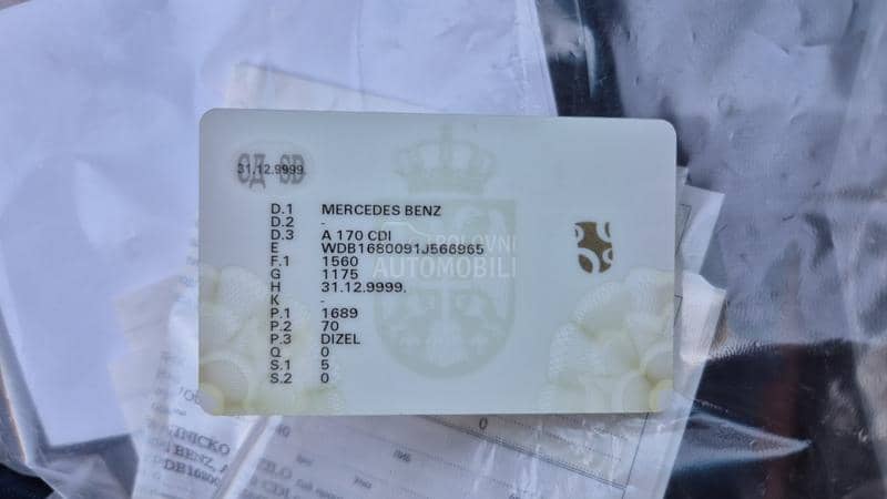 Mercedes Benz A 170 