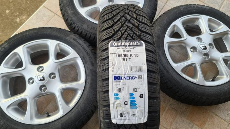 Aluminijumske felne Renault 15" 4 x 100