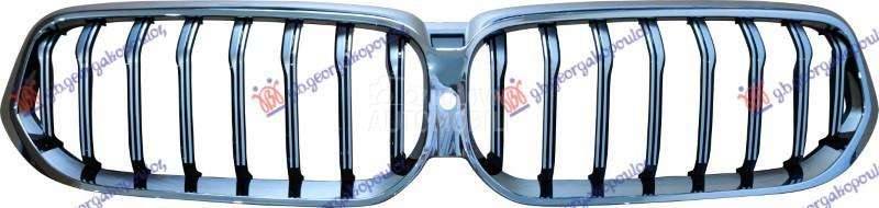 PVC MASKA SREBRNA (HROM OKVIR)