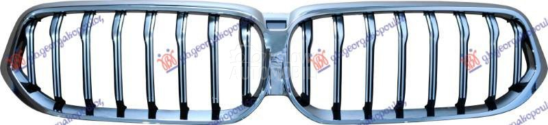 PVC MASKA SREBRNA (HROM OKVIR)