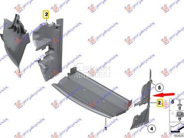 ZASTITA MOTORA BOCNA za BMW Z4 od 2009. do 2018. god.