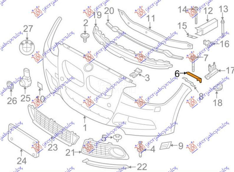 NOSAC PREDNJEG BRANIKA (NA BLA