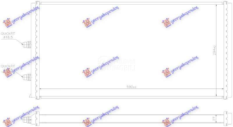 HLADNJAK MOTORA DODATNI 3.0 BE