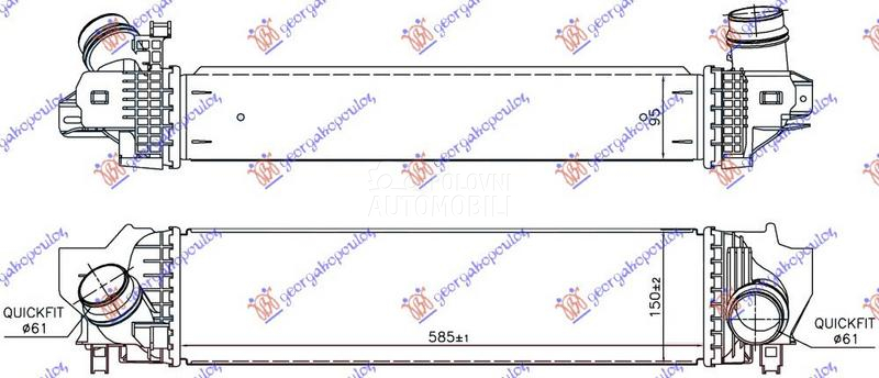 HLADNJAK INTERKULERA SVI DIZEL