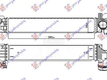 HLADNJAK INTERKULERA 1.5 (216- za BMW Serija 1 od 2019. do 2024. god.
