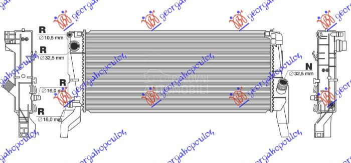 HLADNJAK MOTORA 2.0 BENZIN (AU