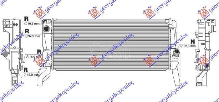 HLADNJAK MOTORA 2.0 BENZIN (AU