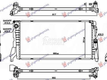HLADNJAK MOTORA 1.5 (216i/218i za MINI Cooper od 2014. do 2021. god.