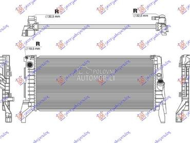 HLADNJAK MOTORA 1.5/2.0 DIZEL za BMW X1 od 2015. do 2019. god.