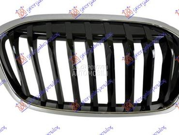 PVC MASKA HROM/SJAJ-CRNA (SPOR za BMW Serija 2 od 2017. do 2021. god.