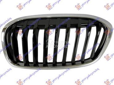 PVC MASKA HROM/SJAJ-CRNA (SPOR za BMW Serija 2 od 2017. do 2021. god.