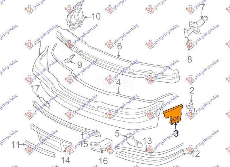 NOSAC PREDNJEG BRANIKA BOCNI P