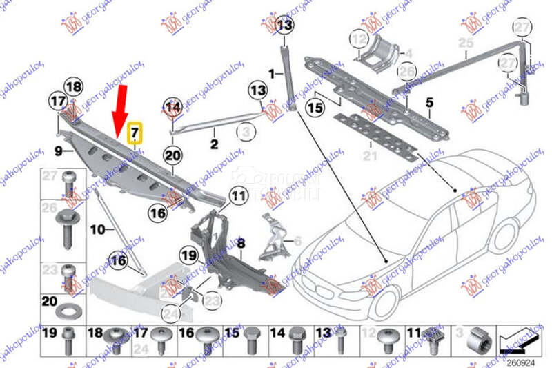 VEZNI LIM GORNJI (ZADNJI DEO)