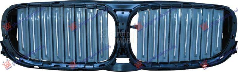 NOSAC PVC MASKE GORNI CRNI/SIV