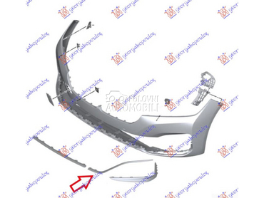LAJSNA PREDNJEG BRANIKA GORNJA za BMW Serija 7 od 2019. do 2022. god.