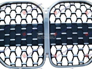 PVC MASKA DIJAMANT CRNA/SREBRN za BMW Serija 4 od 2020. do 2025. god.