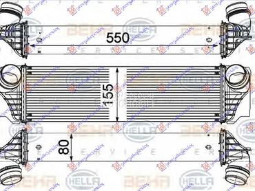 HLADNJAK INTERKULERA 3.0 BENZI za BMW Serija 7 od 2008. do 2012. god.